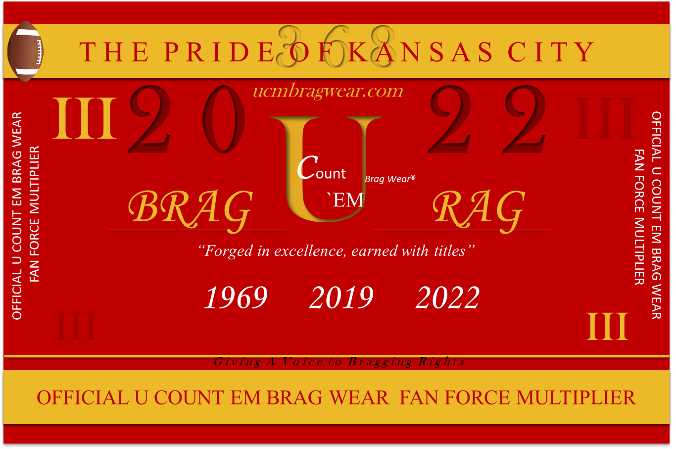 KC Brag Rag Rally Towel